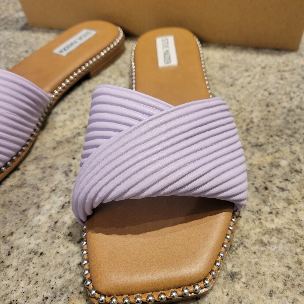 Steve Madden Womens Ravina Sandal Size 9.5 Color Lilac NIB - Picture 9 of 9